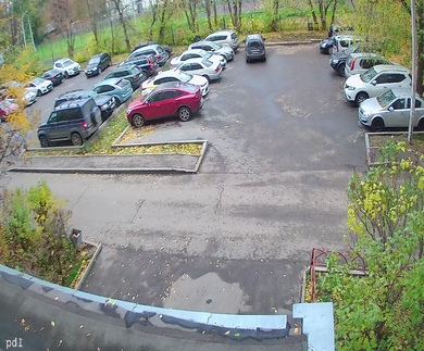 Установка видеонаблюдения на парковке в Реутове